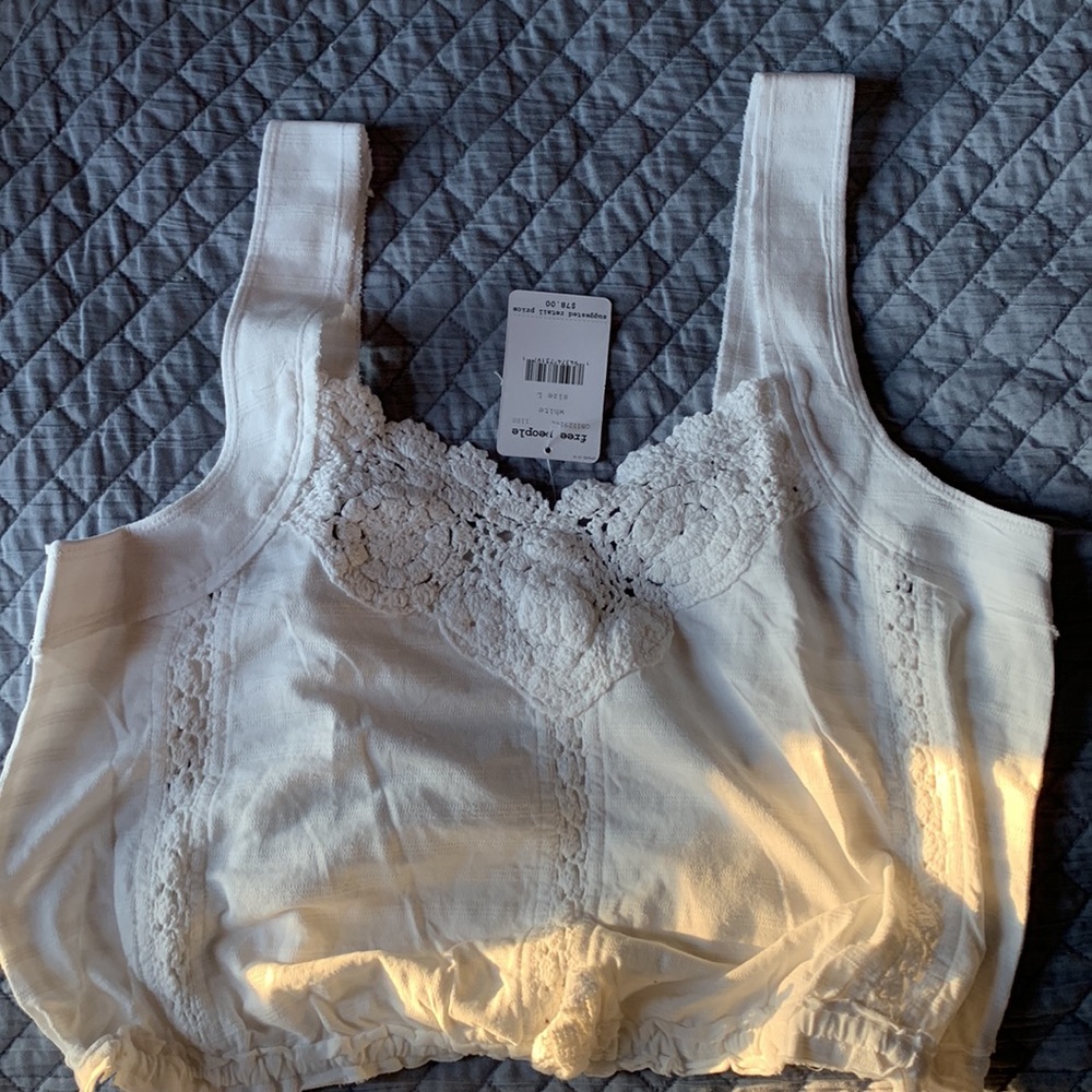 FREE PEOPLE Sweet Something Tank Top NWT - Picture 6 of 8